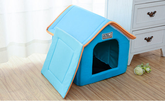 Comfy Folding Pet Bed – Easy, Portable, Loved