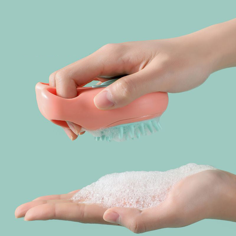 Cat Claw Bath Brush – Relaxing Massage for Your Pet"