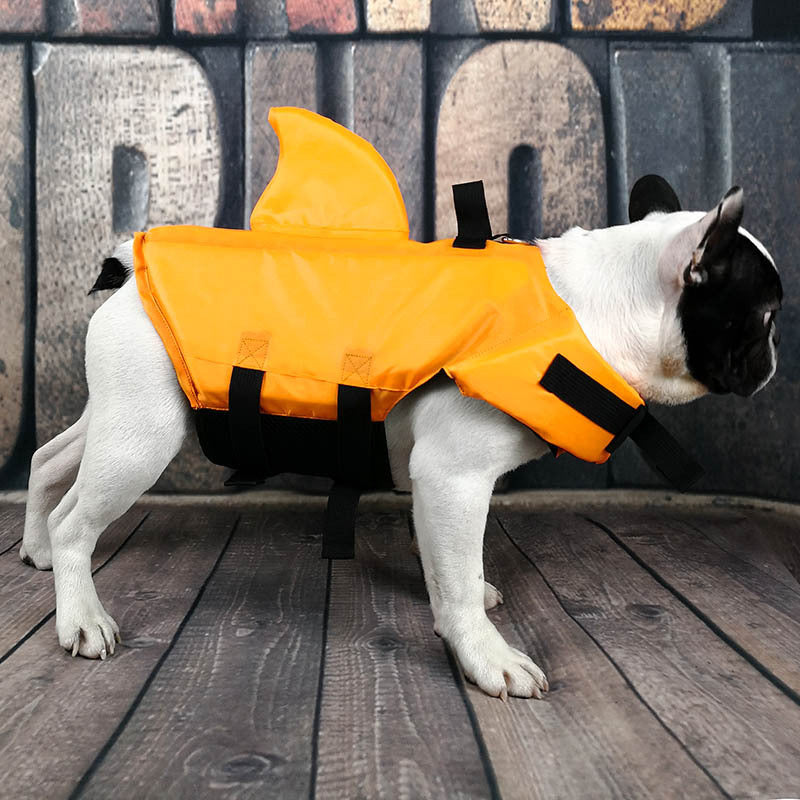 Summer Dog Life Jacket – Shark Design, Maximum Safety