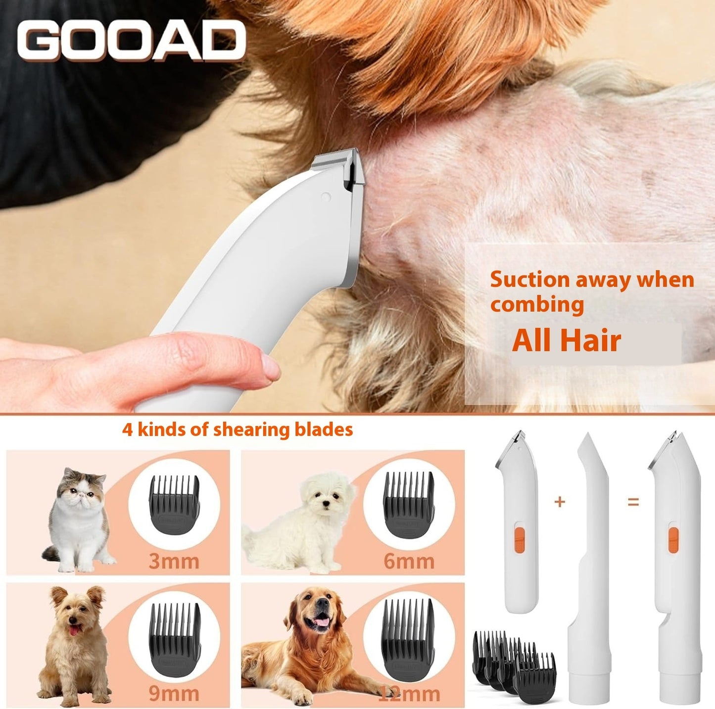 All-in-One Pet Hair Vacuum – Gentle & Effective Care