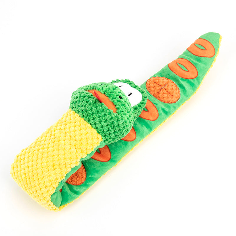 Snake Dog Toy with Treat Dispenser – Fun & Smart