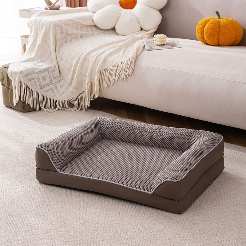 Simple & Stylish Pet Sofa Cover: Waterproof & Stain-Resistant