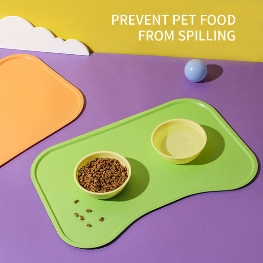 Non-Slip Waterproof Pet Feeding Mat – Keeps Floors Clean!