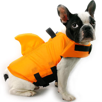 Summer Dog Life Jacket – Shark Design, Maximum Safety