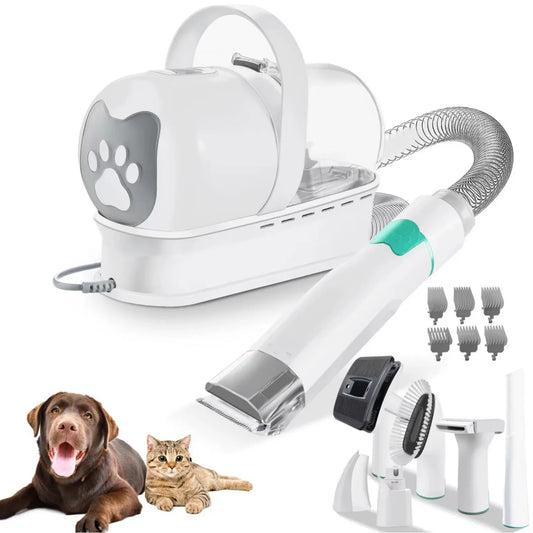 All-in-One Dog Grooming Vacuum – Clippers & Hair Remover