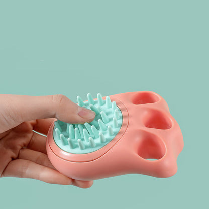 Cat Claw Bath Brush – Relaxing Massage for Your Pet"