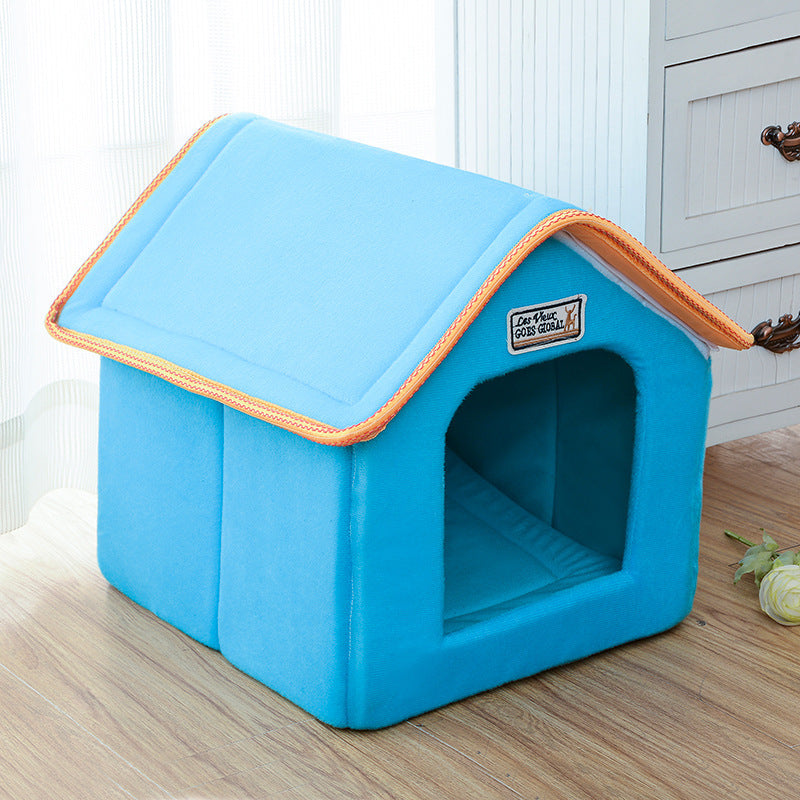 Comfy Folding Pet Bed – Easy, Portable, Loved