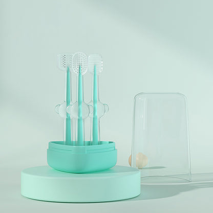 Purple Pet Toothbrush for Cats & Dogs – Fresh Breath & Clean Teeth