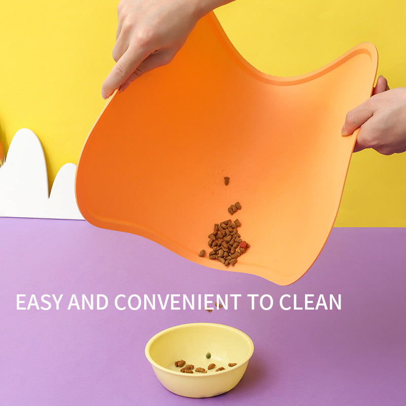 Non-Slip Waterproof Pet Feeding Mat – Keeps Floors Clean!