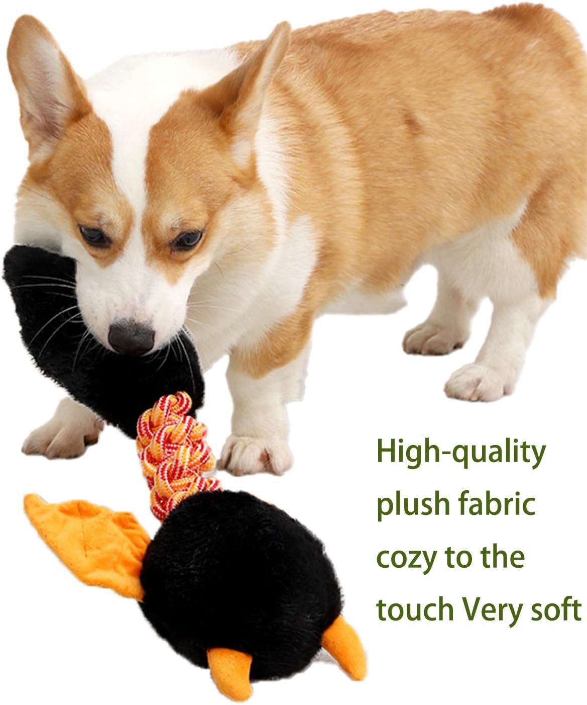 Soft Squeaky Plush – Playtime Buddy for Happy Pets