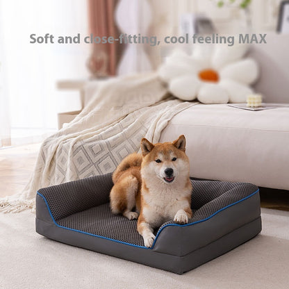 Simple & Stylish Pet Sofa Cover: Waterproof & Stain-Resistant