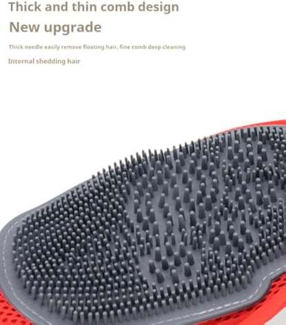 Pet Bathing Glove & Hair Remover Mitt – Easy Grooming Tool