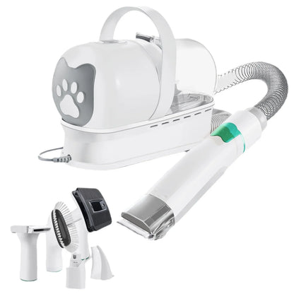 All-in-One Dog Grooming Vacuum – Clippers & Hair Remover