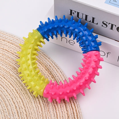 Rubber Chew Ring – Teething Relief Toy for Happy Dogs