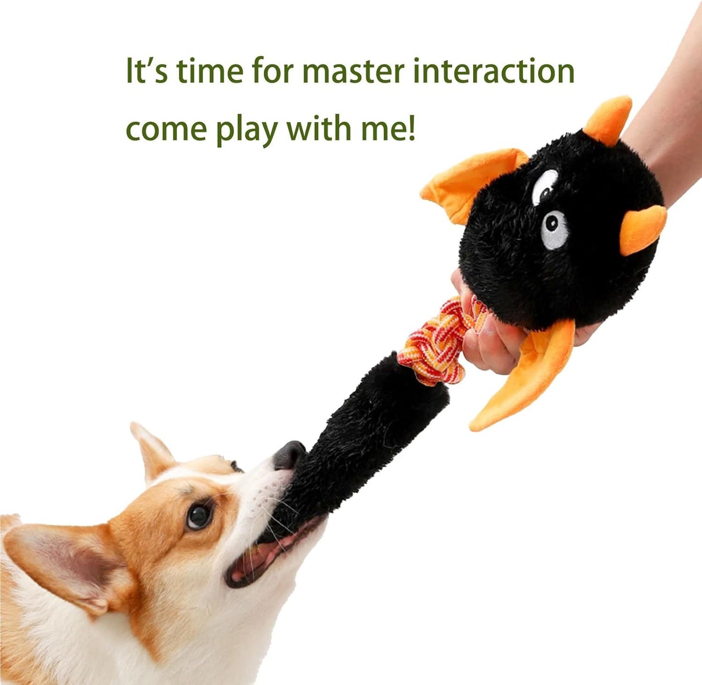 Soft Squeaky Plush – Playtime Buddy for Happy Pets