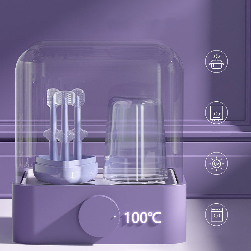 Purple Pet Toothbrush for Cats & Dogs – Fresh Breath & Clean Teeth