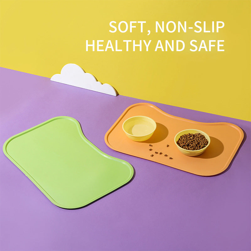 Non-Slip Waterproof Pet Feeding Mat – Keeps Floors Clean!